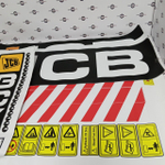 Комплект наклеек "JCB 3CX Super" | Аналог