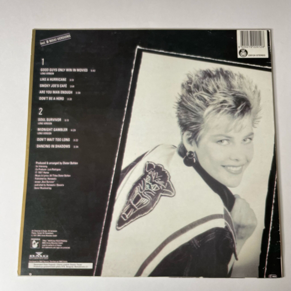 Винтажная виниловая пластинка LP C.C. Catch Like A Hurricane (Югославия 1988)