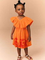 Платье для девочки Next AH4-010, Оранжевый