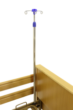 Кровать электрическая Med-Mos YG-1 (ЛДСП светлое дерево) с металлическими ламелями