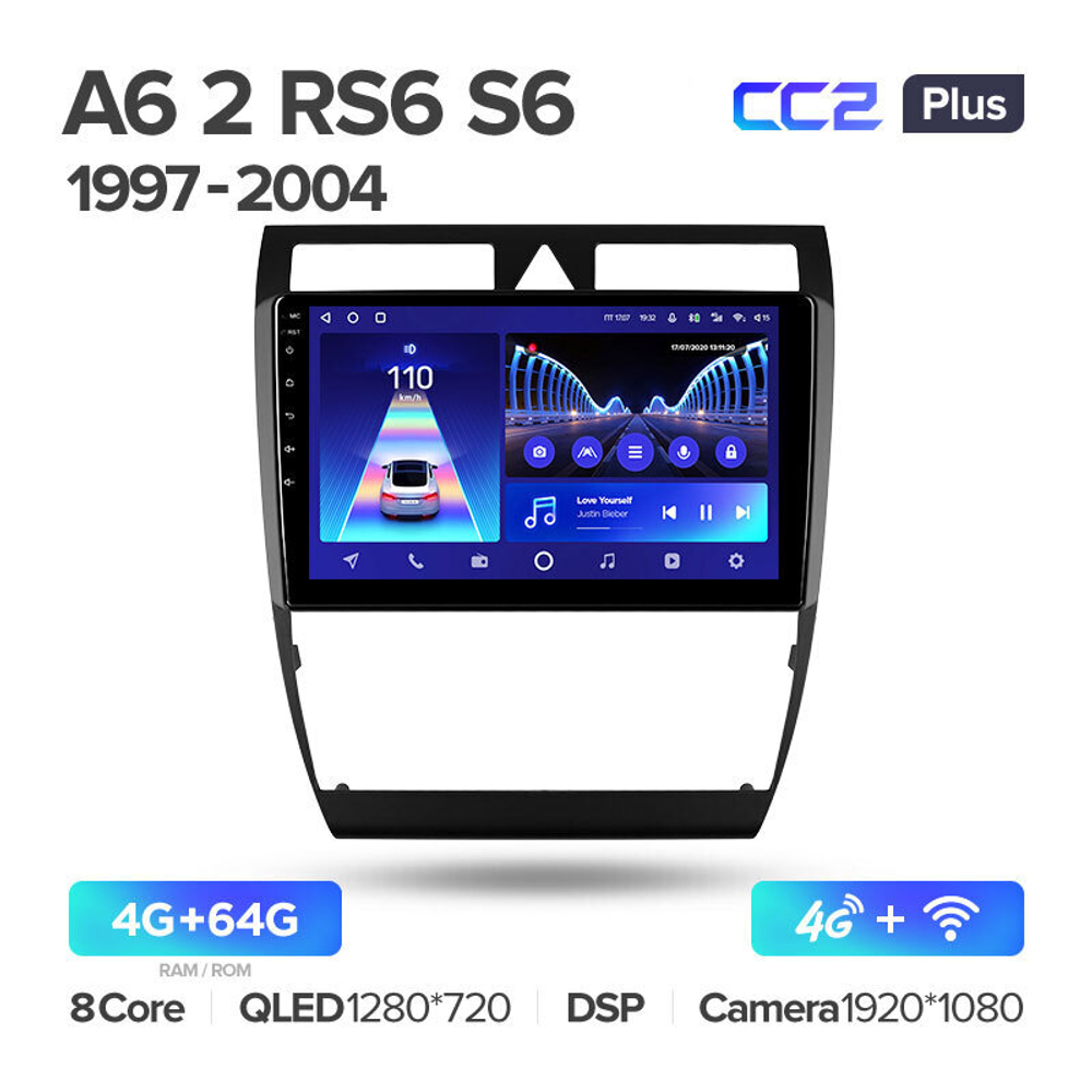 Teyes CC2 Plus 9" для Audi A6 1997-2004