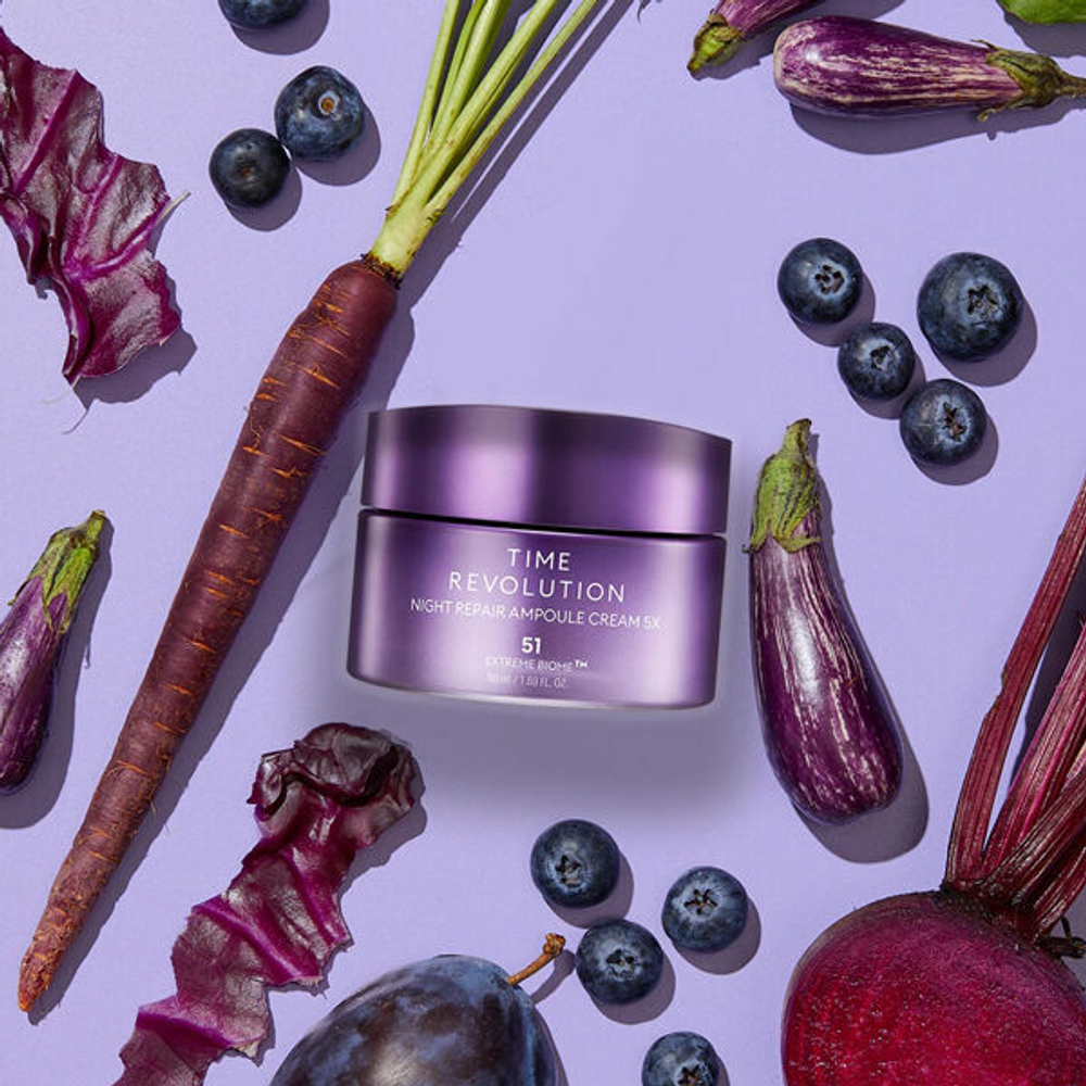Ночной восстанавливающий крем с пробиотиками MisshaTime Revolution Night Repair Ampoule Cream 5X, 50мл