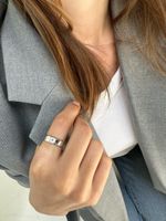 Кольцо Crystal Round с лунным камнем