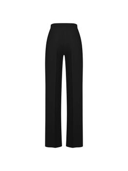 Брюки прямого кроя из крепа