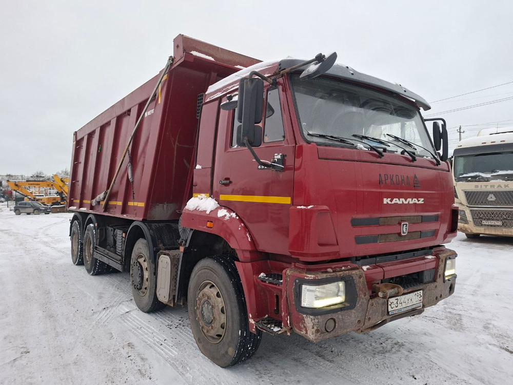 КамАЗ 65201 8x4 Самосвал 65201-7080- 49(В5) (Дизельный, 8,9 л, 390 л.с., МТ)
