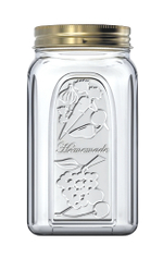 Банка для сыпучих прод. 1000 мл. с метал. крышкой Хоммейд /1/12/360/