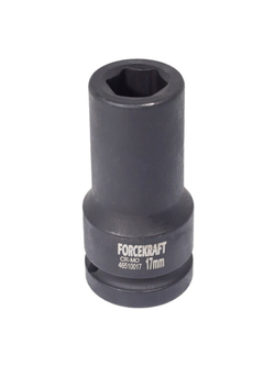 Головка ударная глубокая 3/4'', 17мм (6гр.) FORCEKRAFT FK-46510017