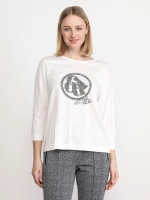 Лонгслив из хлопка и модала