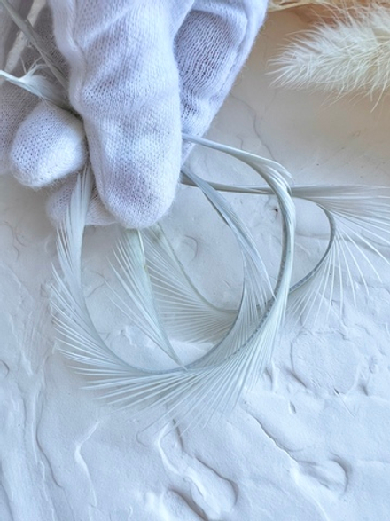 Гусиное перо, Светло-серый (5 шт)