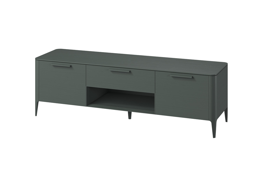 Тумба Type oak под ТВ ширина 180 см (темно-серый)