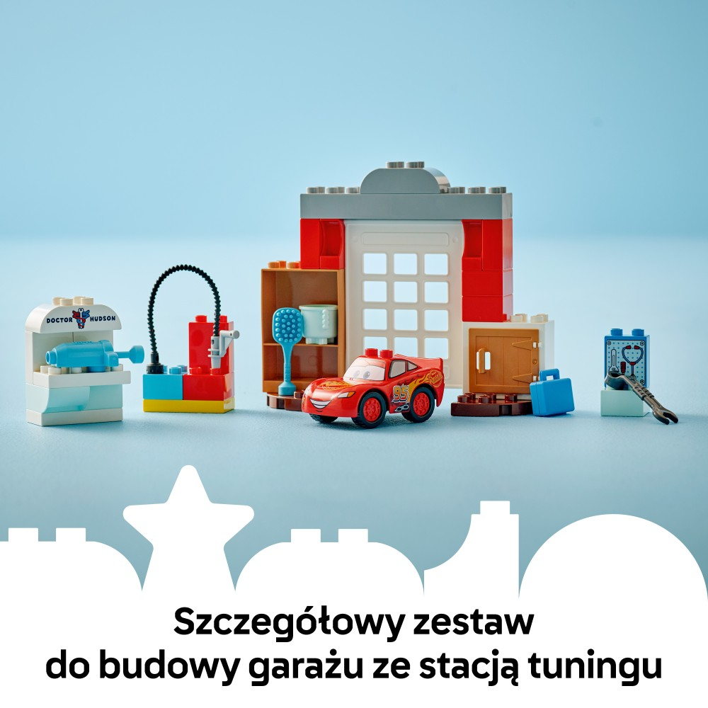 Конструктор LEGO DUPLO Disney 10456 Молния Маккуин в мастерской — фото 6