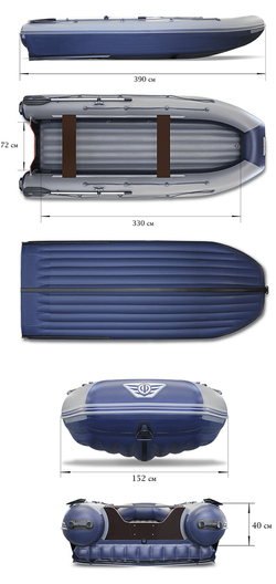 Лодка ПВХ ФЛАГМАН DK 390 IGLA