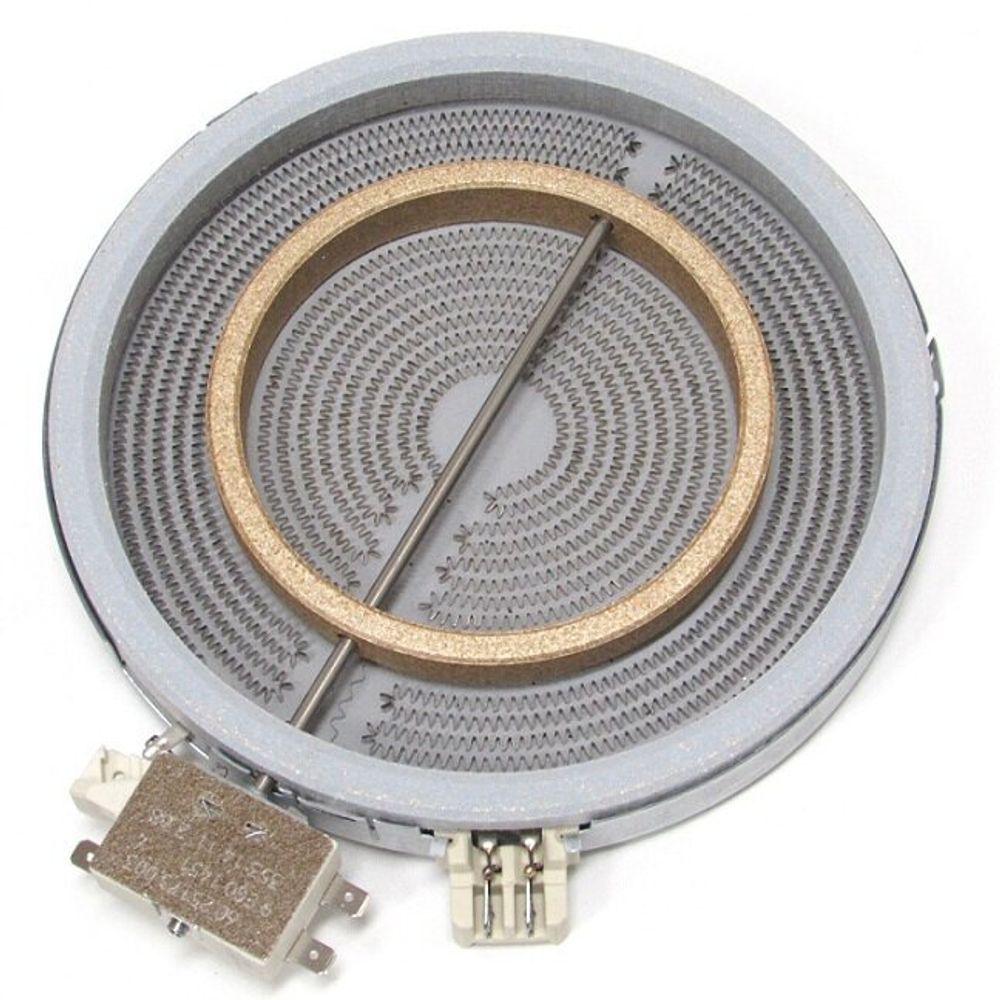 Конфорка стеклокерамика 2 зон.D-230мм 750- 2200w Б/У