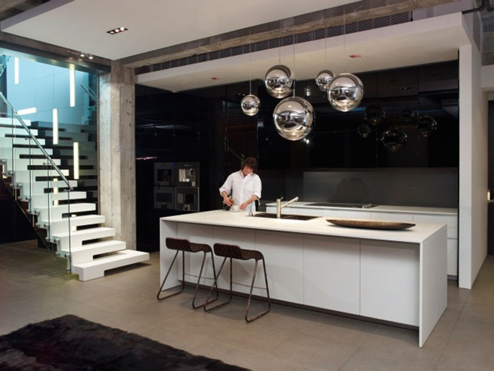 Pendant design lamp  Mirror Ball by Tom Dixon (Gold)