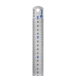 Линейка КОБАЛЬТ 1000 x 28 x 0.7 мм, нерж.сталь