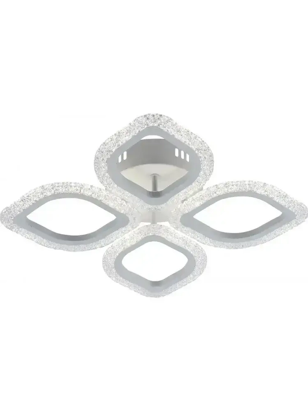 Люстра потолочная светодиодная с пультом ДУ Rivoli белая 56Вт 2800-6300К, светильник на кухню, в детскую, в спальню