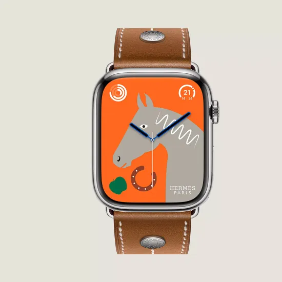 Умные часы Series 9 45 mm Apple Watch Hermès Simple Tour