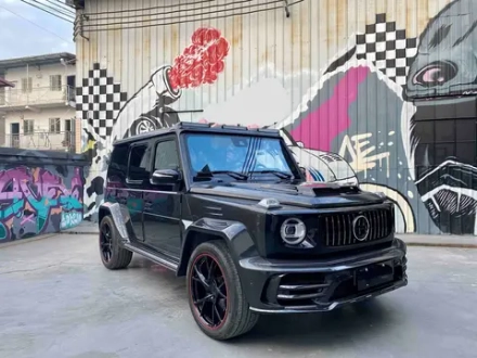 Широкий карбоновый обвес для Mercedes-Benz G-Class W463A/W464 2018+ Мерседес Гелик гелентваген