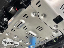 GWM POER Защита днища алюминиевая 8мм (Бензиновая версия)