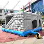 Коммерческий надувной батут "Крепость дракона"