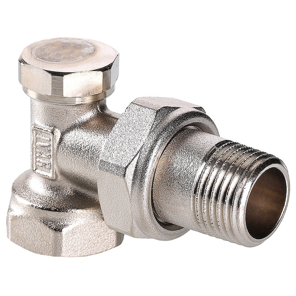 Клапан запорный угловой 3/4" (Valtec VT.019)