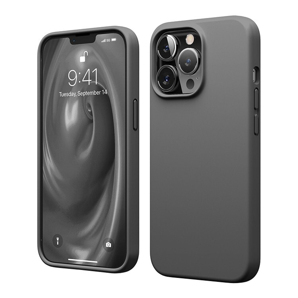 Накладка IPhone 13 Pro силикон Coblue black