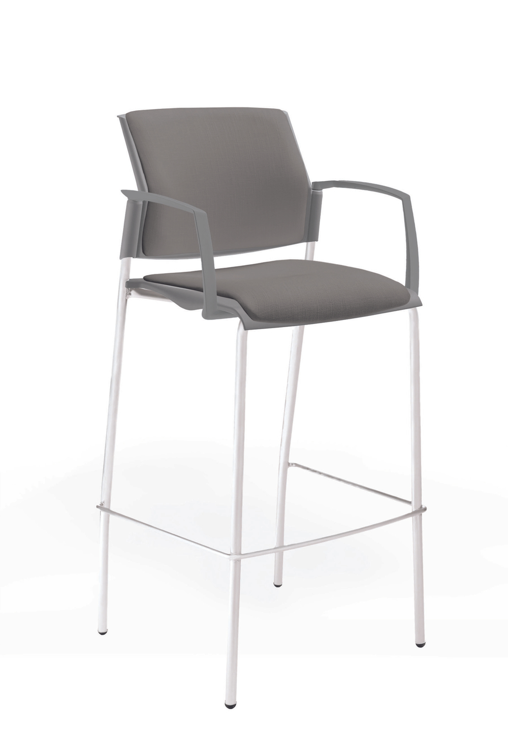 Movie стул барный с мягким сиденьем и спинкой