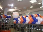 Оформление воздушными шарами презентаций и выставок