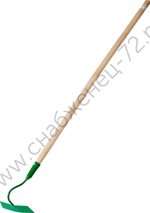 РОСТОК 185 х 50 х 1380 мм, с дервянным черенком, радиусный полольник (421586)