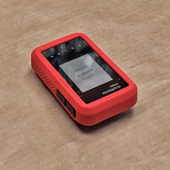 Чехол для Garmin eTrex Solar силикон (Красный)