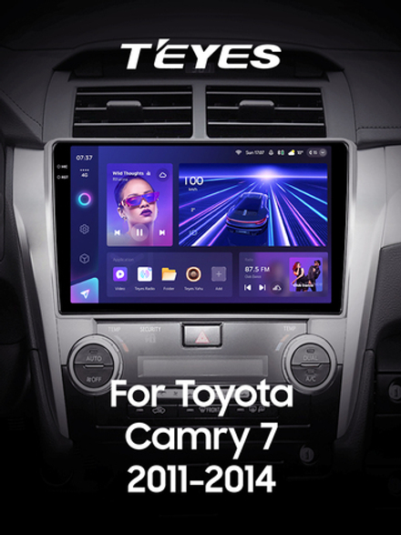 Teyes CC3 2K 10,2"для Toyota Camry 2011-2014