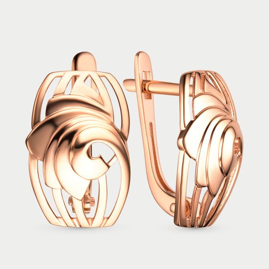 Серьги золотые