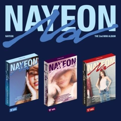 Альбом TWICE NAYEON - NA 2nd Mini Album 3 Version SET