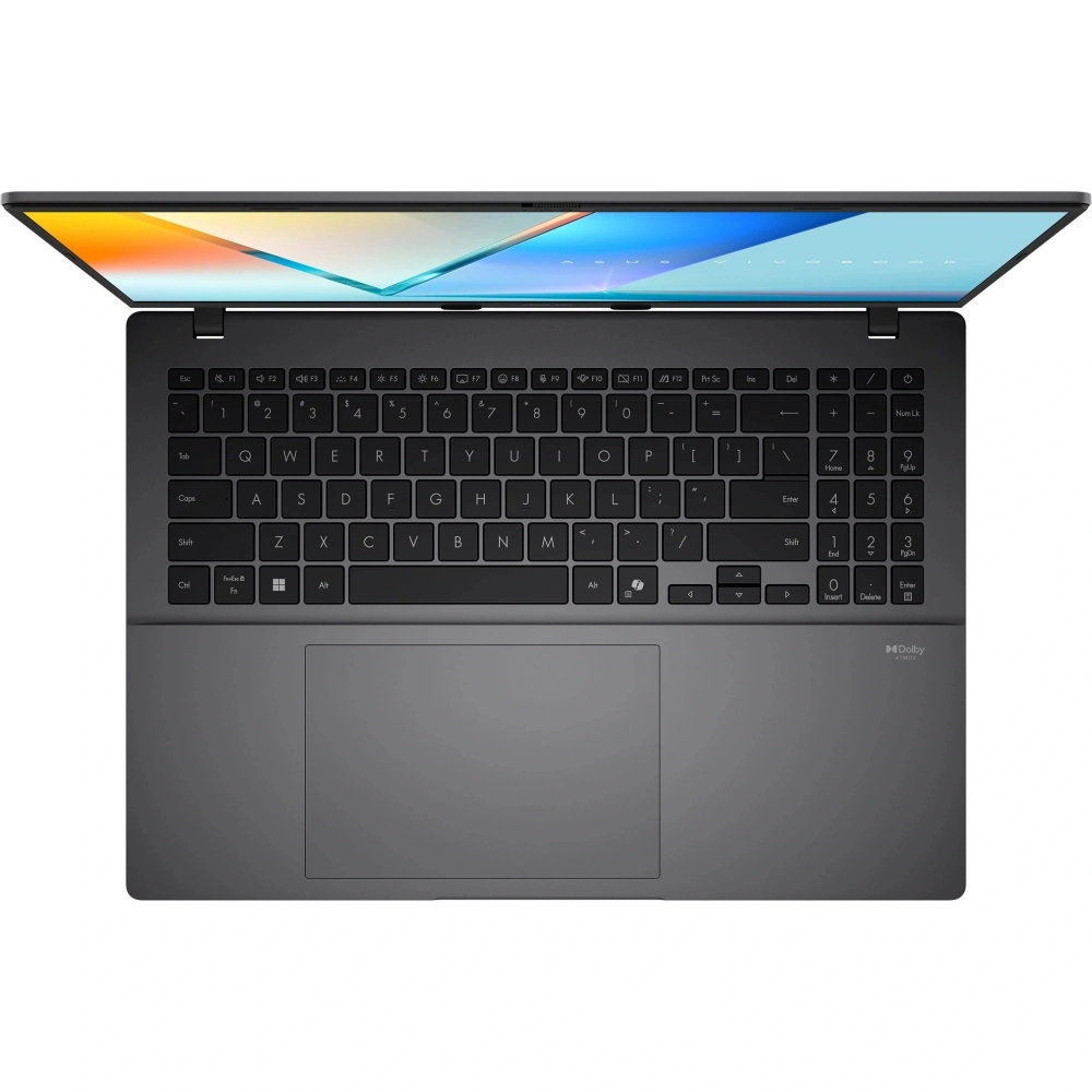 Ноутбук Asus VivoBook S16 S3607AA-SH108 Core Ultra 7 355 32Gb SSD1Tb Intel Arc 16" OLED WUXGA (1920x1200) без ОС grey WiFi BT Cam (90NB1732-M007R0)