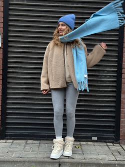 Дубленка Тэдди Элит бежевый