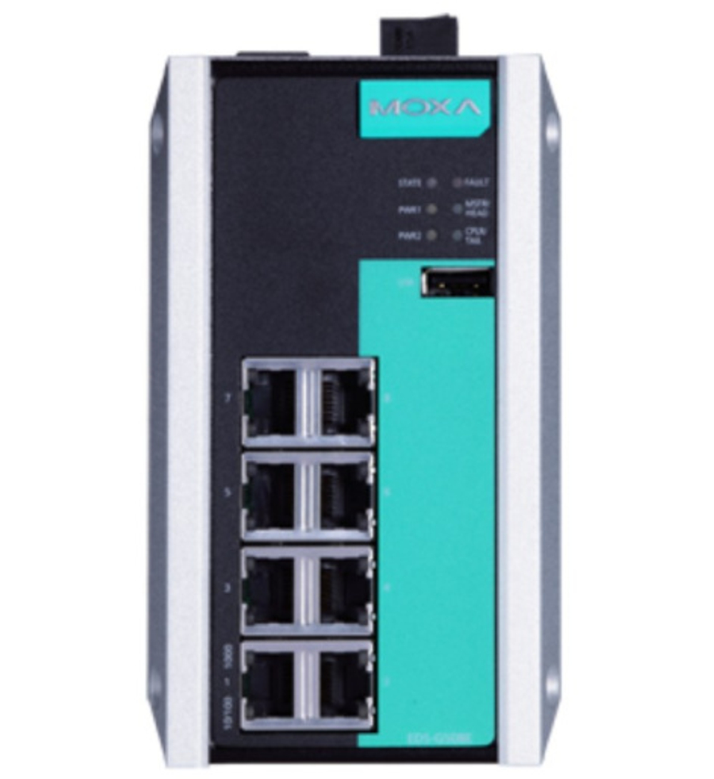 Коммутатор управляемый MOXA EDS-G508E