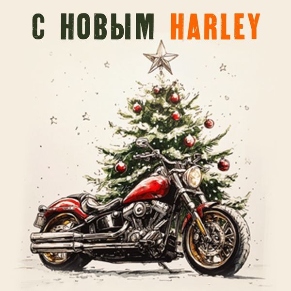 С Новым годом! С новым Harley!