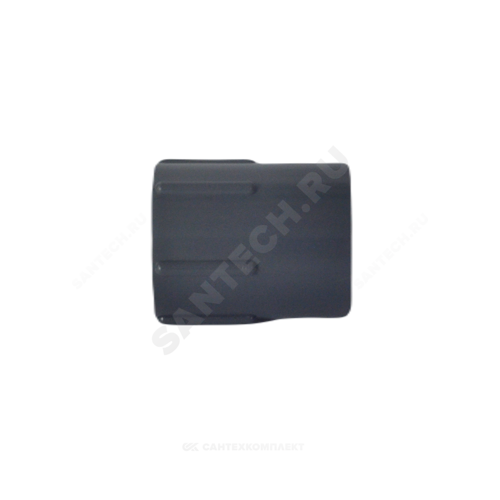 Муфта НПВХ Дн 32х1" Ру16 серая напорная ВР под клеевое соединение Aquaviva FTH032C