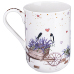 Кружка 330мл "Лавандовые коты, 425-177