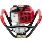 Мотобур BURAN DT-250+шнек HARDDRILL 200х800+удлинитель PLUS-500