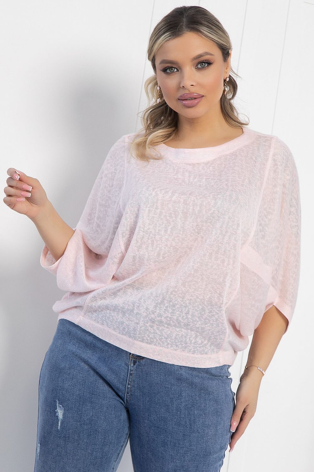 Блуза Шармель (розовая) Б12828-16М LT Collection