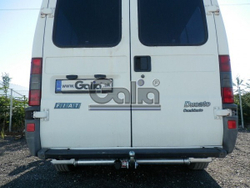 Фаркоп оцинкованный Galia C008A для FIAT Ducato Sollers 2008-2011, Citroen Jumper, Peugeot Boxer 1994-2006 фургон(паспорт и сертификат в комплекте)(без электрики)
