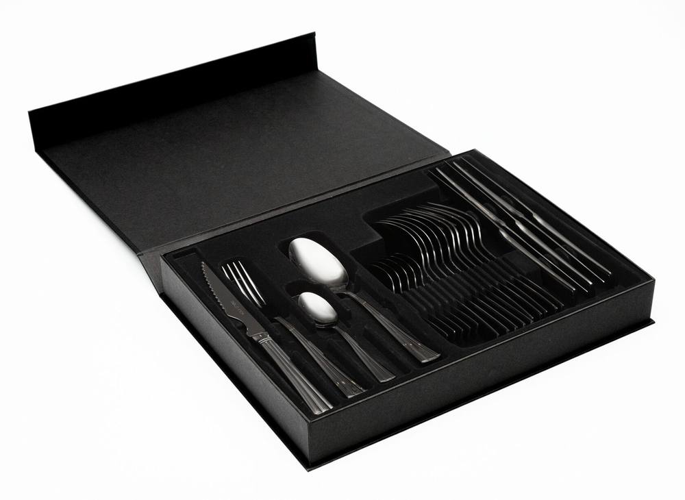 Набор PRINCIPE black102-103 столовые приборы Belo Inox Черный