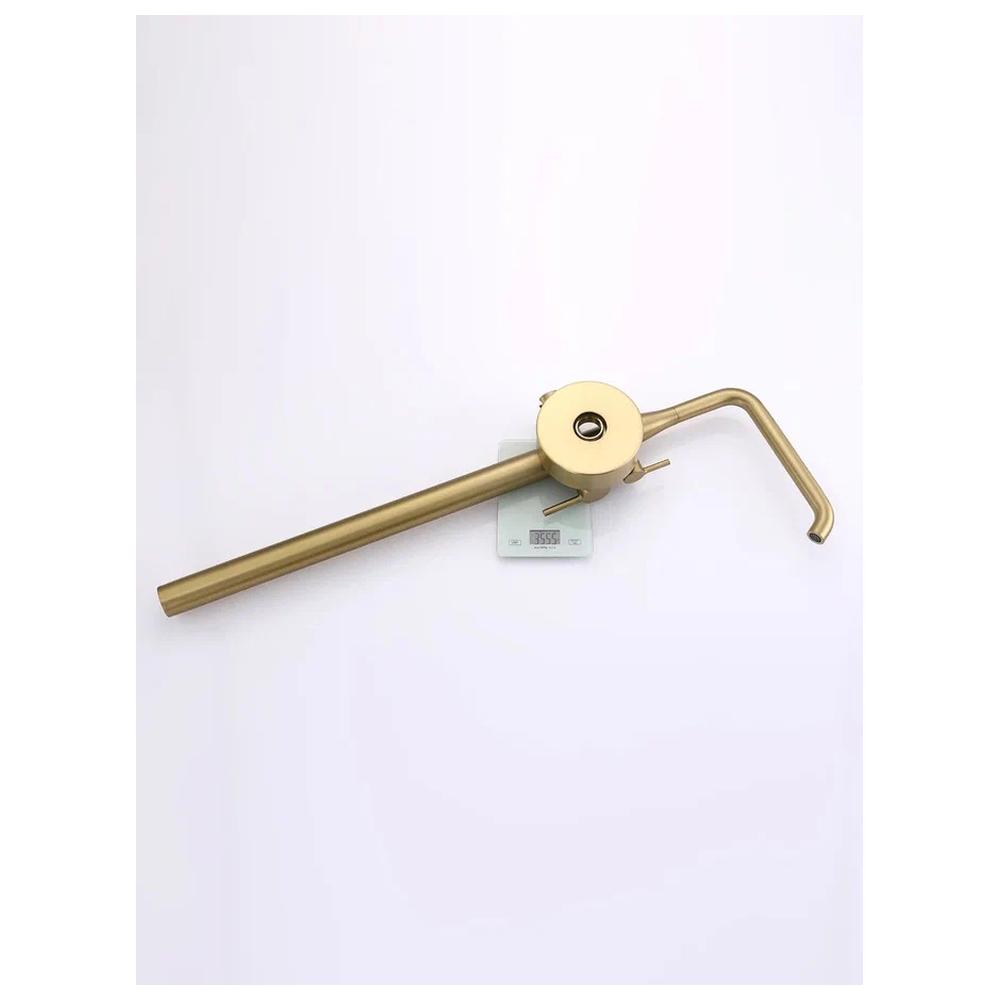 Смеситель для ванны напольный Raglo R20.33.03, золотой сатин