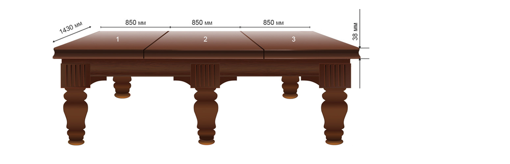 Столешница СБ, 8ф (№ 3)