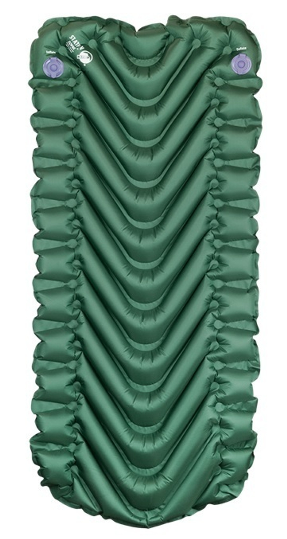 Надувной коврик Klymit Static V Junior, зеленый