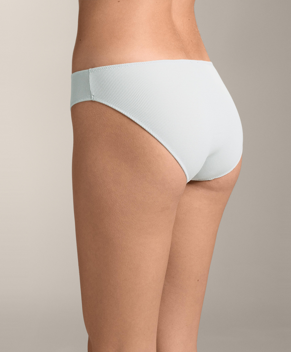 OYSHO Набор из пяти классических трусиков из хлопка, бледно-голубой