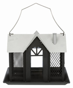Кормушка уличная Villa, металл, 2 л/26 x 19 x 19 см, чёрный, Trixie