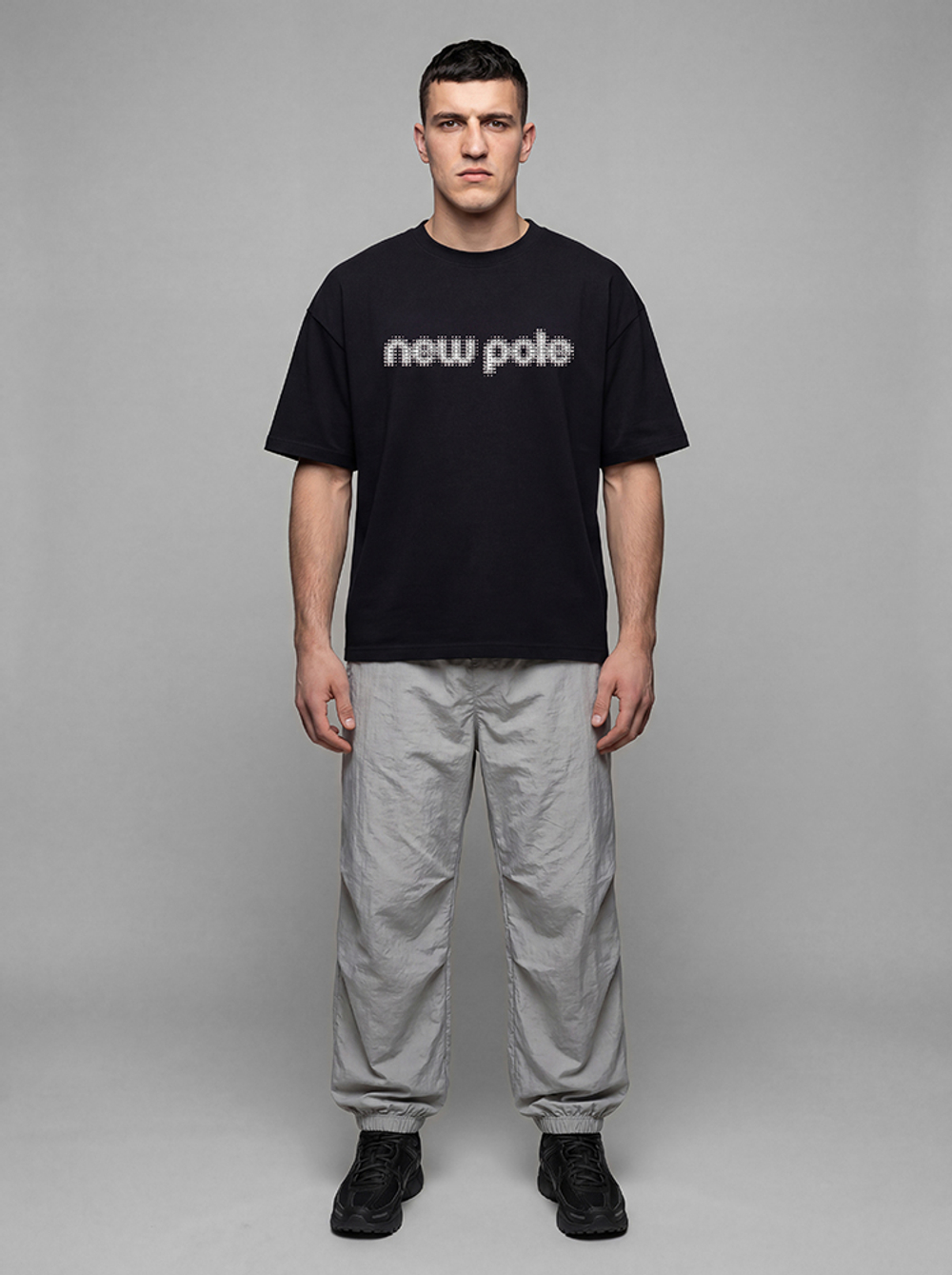 Футболка Черная Рябь