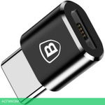 Адаптер Baseus MicroUSB/USB-C (CAMOTG-01)